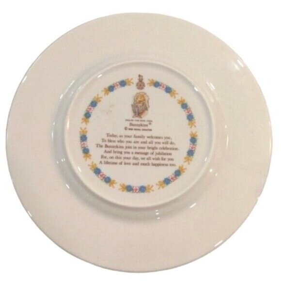 Royal Doulton "Bunnykins'' Bone China Box Set "Celebrate Your‎ Christening" 1993 - Picture 5 of 11